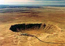 metero-crater