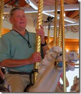 Bob on Spokane Carousel