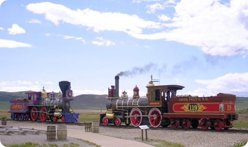 Golden Spike - Meeting of the Trains