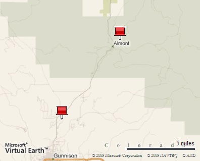 Gunnison & Almont, Colorado