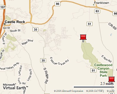 Castlewood Canyon State Park