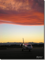 Sunset at Perfect Landing