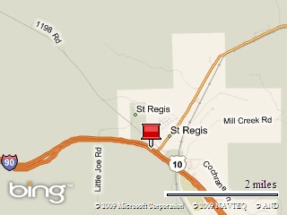 St. Regis Travel Center - Huckleberry Patch Restaurant, Montana