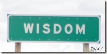 Wisdom Sign for Blog