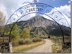 Crested Butte Cemetery Arch
