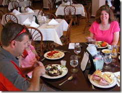 Lunch at Lake Yellowstone Lodge