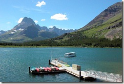 Boat on Many Glacier