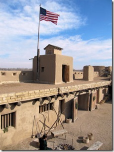 Fort with Flag 2