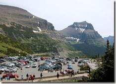 Logan Pass Parking Lot