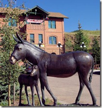 Donkey Sculpture - B