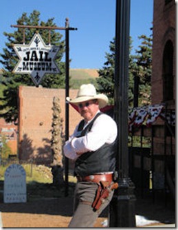 Man at Jail Museum - B