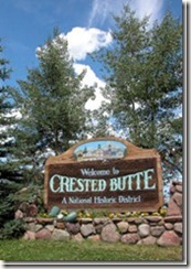 Crested Butte Sign