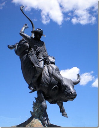 Bull RiderSculpture - N - B
