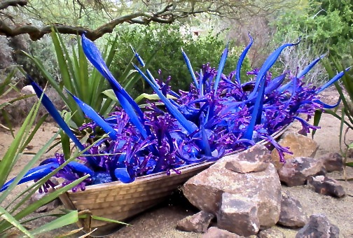 AZ - Purple Blue Boat