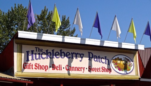 Huckleberry Patch - Sign 2