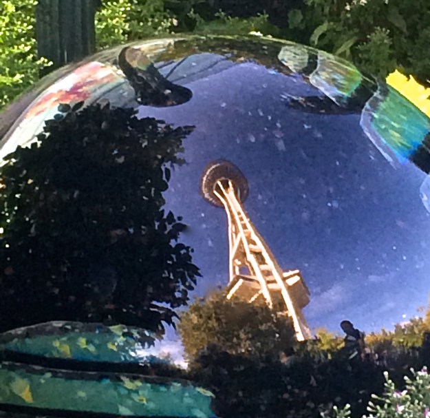 Space Needle Reflection