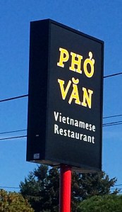 Pho Van Sign