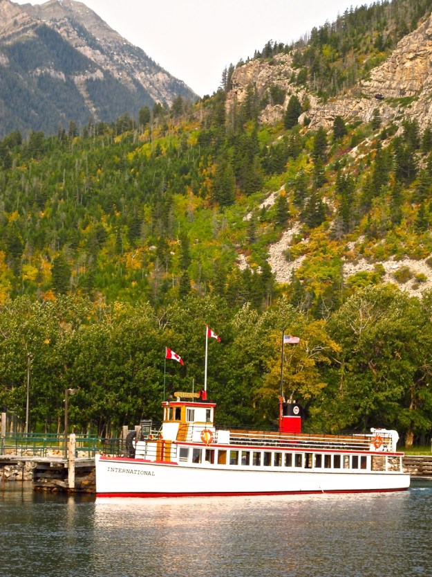 Waterton Boat - Full View