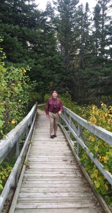 RMNP - Bob on Boardwalk