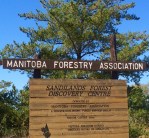 Manitoba Forestry Association Sign
